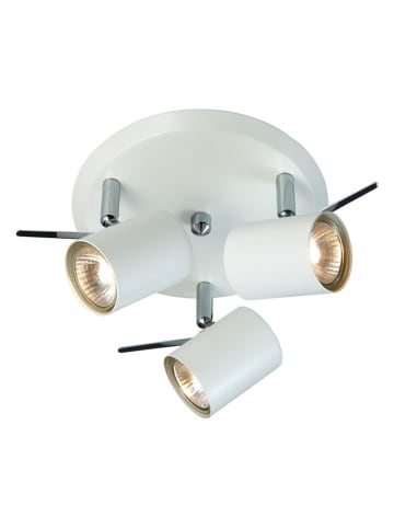 Marksljöd LED-Deckenleuchte "Hyssna" in Weiß - (H)15 x Ø 25 cm