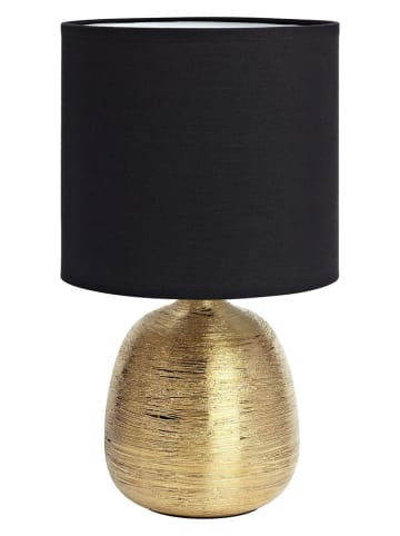 Marksljöd Tafellamp "Oscar" zwart/goudkleurig - (H)37,5 x Ø 20 cm