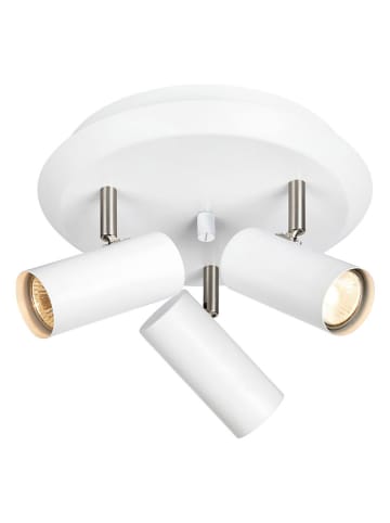 Marksljöd Lampa sufitowa "Barcelona" w kolorze białym - wys. 20 x Ø 31 cm