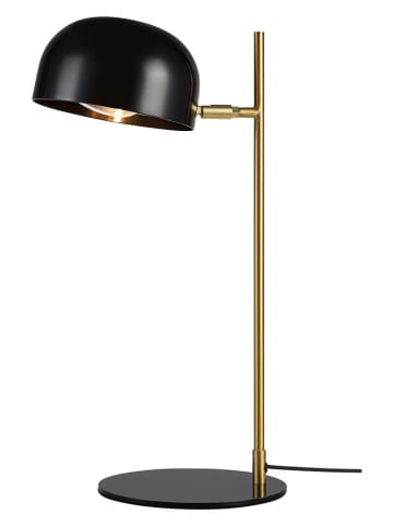 Marksljöd Tafellamp "Pose" zwart/goudkleurig - (B)29 x (H)48,5 x (D)20 cm
