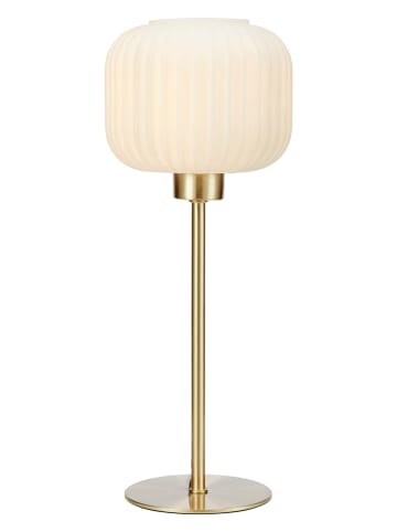 Marksljöd Tafellamp "Sober" goudkleurig/wit - (H)38 x Ø 15 cm