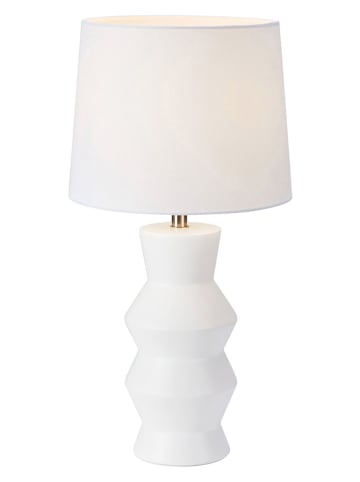 Marksljöd Lampa stołowa "Sienna" w kolorze białym - wys. 46 x Ø 23 cm