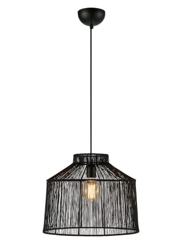 Marksljöd Hängeleuchte "Capanna" in Schwarz - (H)34 x Ø 42 cm