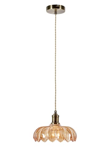Marksljöd Lampa wisząca "Kurage" w kolorze złoto-srebrnym - wys. 18 x Ø 25,5 cm