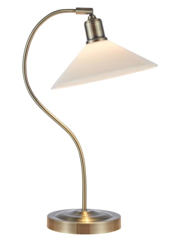 Marksljöd Lampa stołowa "Vela" w kolorze białym - wys. 49 x Ø 27,5 cm