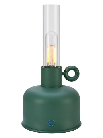 Marksljöd Lampa stołowa LED "Astrid" w kolorze zielonym - wys. 22 x Ø 11 cm