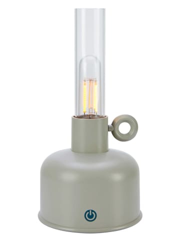 Marksljöd Lampa stołowa LED "Astrid" w kolorze szarym - wys. 22 x Ø 11 cm
