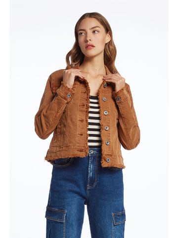 Tamba Jeansjacke in Hellbraun