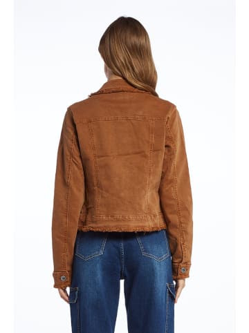 Tamba Jeansjacke in Hellbraun