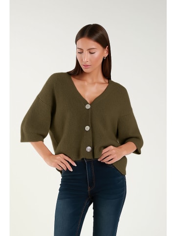 Tamba Cardigan in Khaki