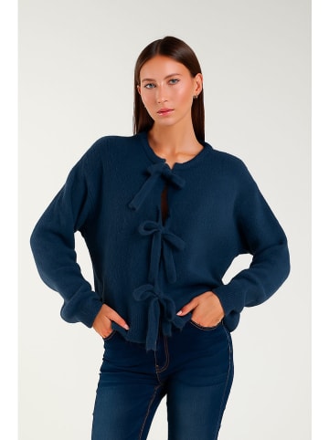 Tamba Kardigan w kolorze granatowym