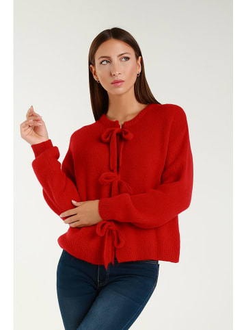 Tamba Cardigan in Rot