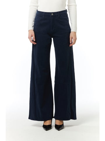 Tamba Spijkerbroek - flared fit - donkerblauw