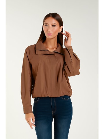 Tamba Blouson in Hellbraun