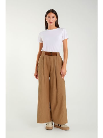 Tamba Culotte van babycorduroy lichtbruin