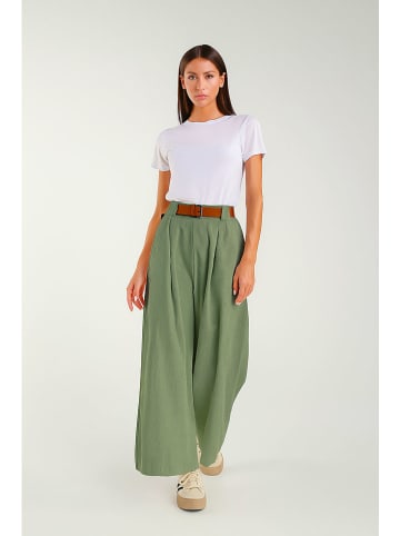 Tamba Culotte van babycorduroy groen