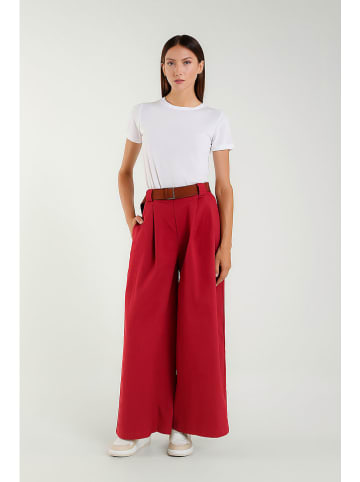 Tamba Culotte mit Gürtel in Rot