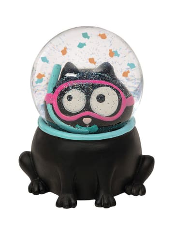 moses. Sneeuwbol "Ed, the Cat" zwart