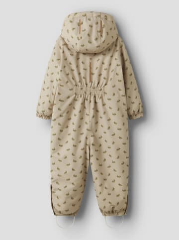 Lil Atelier Kombinezon zimowy w kolorze beżowym