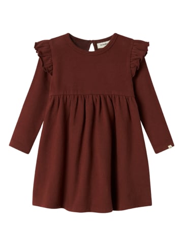 Lil Atelier Kleid in Braun