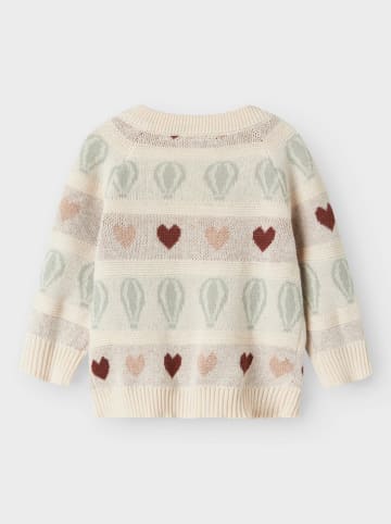 Lil Atelier Cardigan in Beige