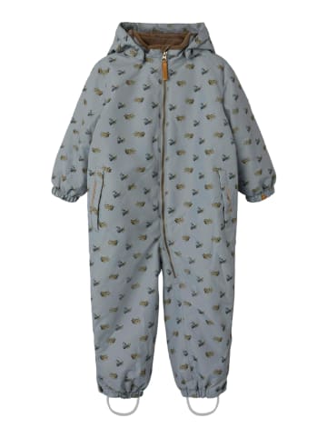 Lil Atelier Kombinezon zimowy w kolorze turkusowym