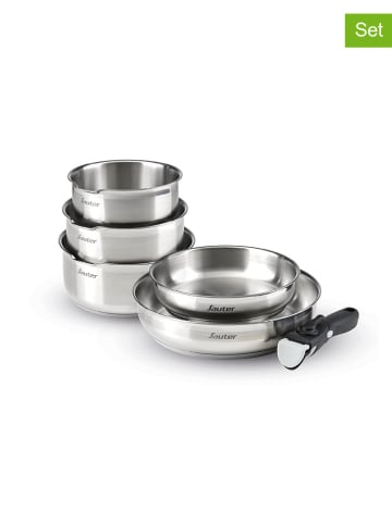 Sauter 6tlg. Kochgeschirr-Set in Silber