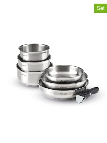 Sauter 7-delige kookgereiset zilverkleurig