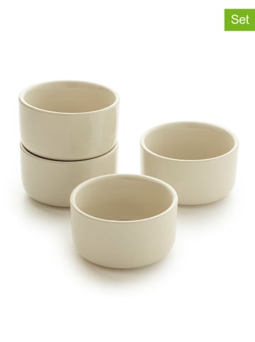 Sauter 4er-Set: Servierschalen in Creme - Ø 9 cm