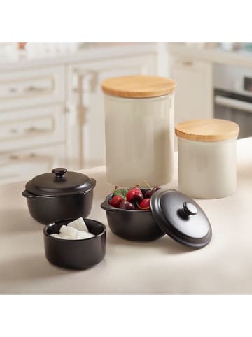 Sauter 4er-Set: Servierschalen in Schwarz - Ø 9 cm