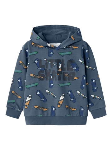 name it Hoodie "Kuno" blauw
