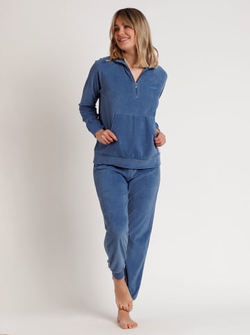 admas Pyjama in Blau