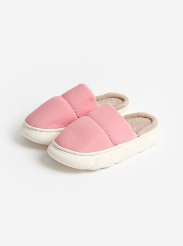 admas Hausschuhe in Rosa