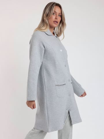 admas Szlafrok w kolorze jasnoszarym