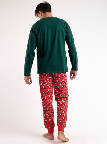 Disney Pyjama groen/rood
