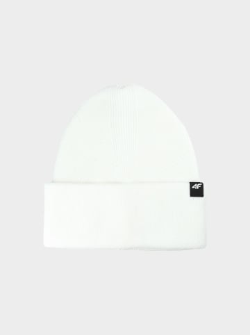 4F Beanie wit