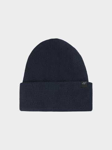 4F Beanie in Dunkelblau