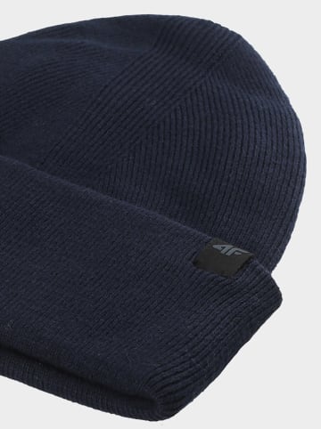 4F Beanie in Dunkelblau