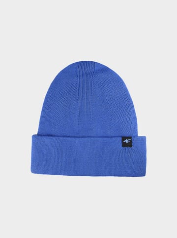 4F Beanie blauw