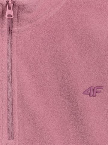 4F Fleece trui lichtroze/roze