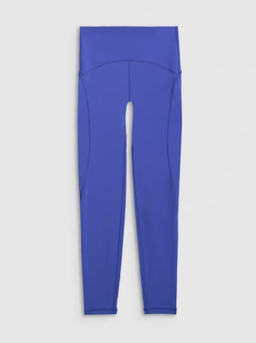 4F Trainingsleggings in Blau