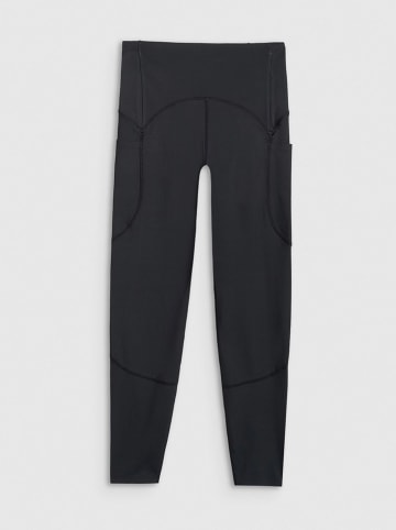 4F Legginsy sportowe w kolorze czarnym