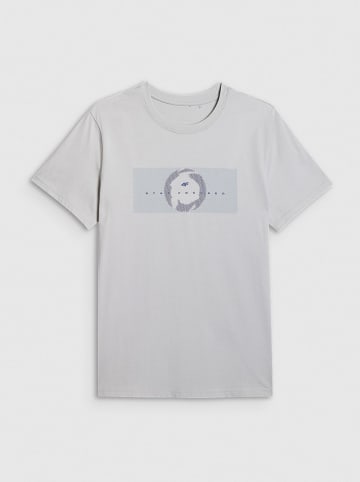 4F Shirt in Hellgrau