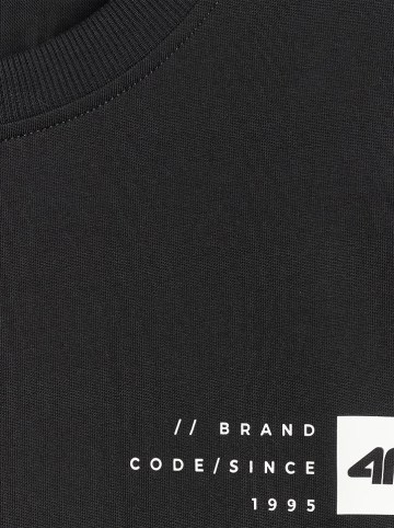 4F Shirt in Schwarz