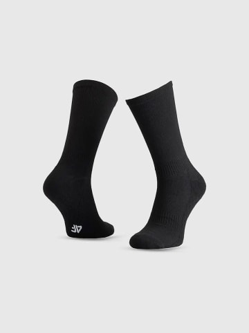 4F Hardloopsokken zwart