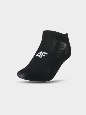 4F 3er-Set: Sportsocken in Grau/ Schwarz/ Weiß