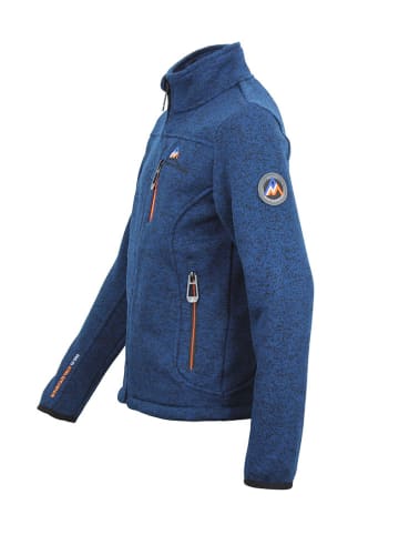 Peak Mountain Fleecejacke in Blau