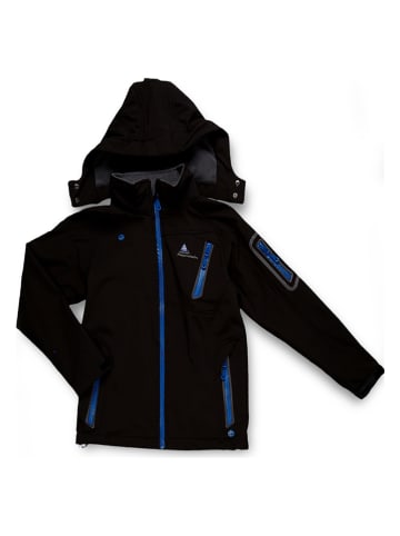 Peak Mountain Softshelljacke in Schwarz