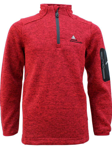 Peak Mountain Bluza polarowa w kolorze czerwonym