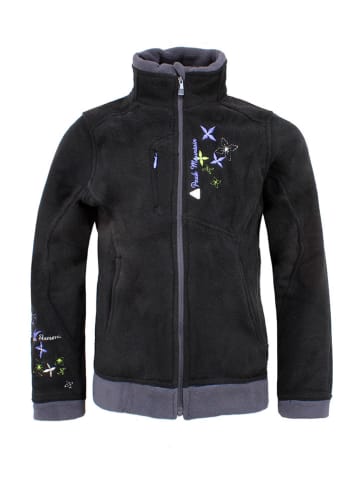 Peak Mountain Fleecejacke in Schwarz